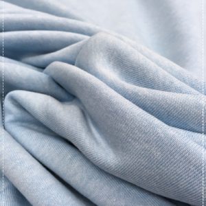 Sweatshirtstoff in eisblau
