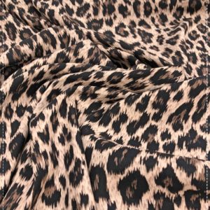 bedruckter Seidencrepé, neu aus Italien