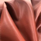 veganes Leder in der Farbe "ziegelrot " – Bild 3