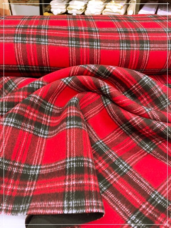 Doubleface, Cashmere- Merinowolle eines bekannten ital. Modelabels – Bild 3