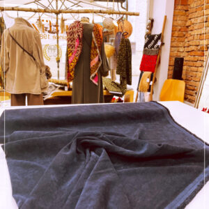 gestretchter, leicht Chenillesamt, aus Italien