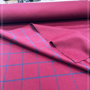 Mantel-Jackenstoff, ein Doubleface in Merinowolle aus Italien