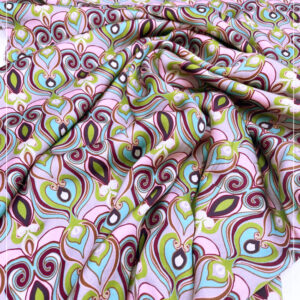 bedruckter Viscosestoff aus Italien