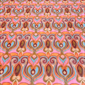 bedruckter, elastischer Meshstoff