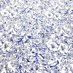 feine, bedruckte Schweizer Baumwolle