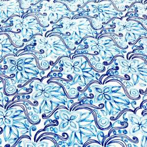 feine, bedruckte Schweizer Baumwolle