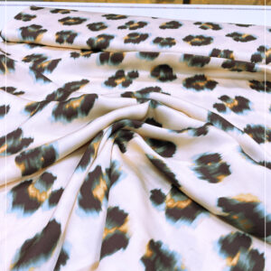 bedruckter Viscosesatin