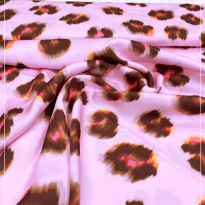 bedruckter Viscosesatin