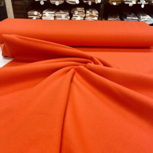 gestretchter, etwas volumiger Baumwollsweat Stoff