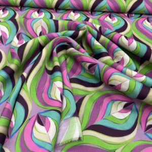 bedruckter Viscosestoff