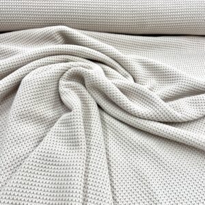 Strickstoff mit Wabenmuster