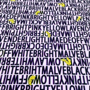 bedruckter Mikrofaserjersey, sog. kalte Ware eines bekannten deutschen Modelabels