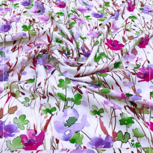 bedruckter Viscosestoff aus Italien