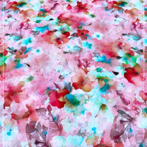 bedruckter Viscosestoff aus Italien