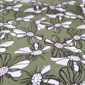 bedruckte, gestretchte Viscose, neu aus Italien