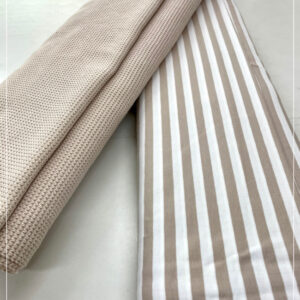 gewirkter Streifenjersey