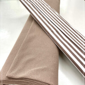 gewirkter Streifenjersey