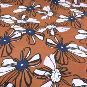 bedruckte, gestretchte Viscose, neu aus Italien