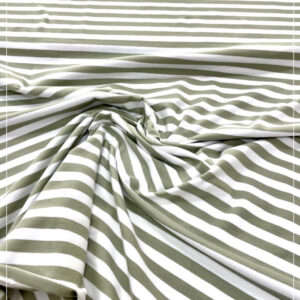 gewirkter Streifenjersey