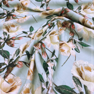 bedruckter Viscosestoff