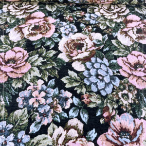 Blumenjacquard eines belgischen Modelabels
