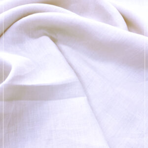 100 % Leinen in edlem Beige Ton, neu aus Italien