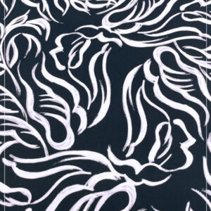 bedruckte, herbstliche Viscose